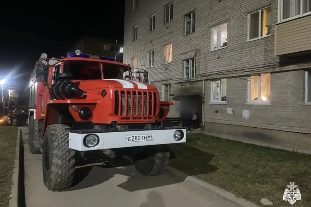    В Бежецке из-за курения чуть не сгорела квартира