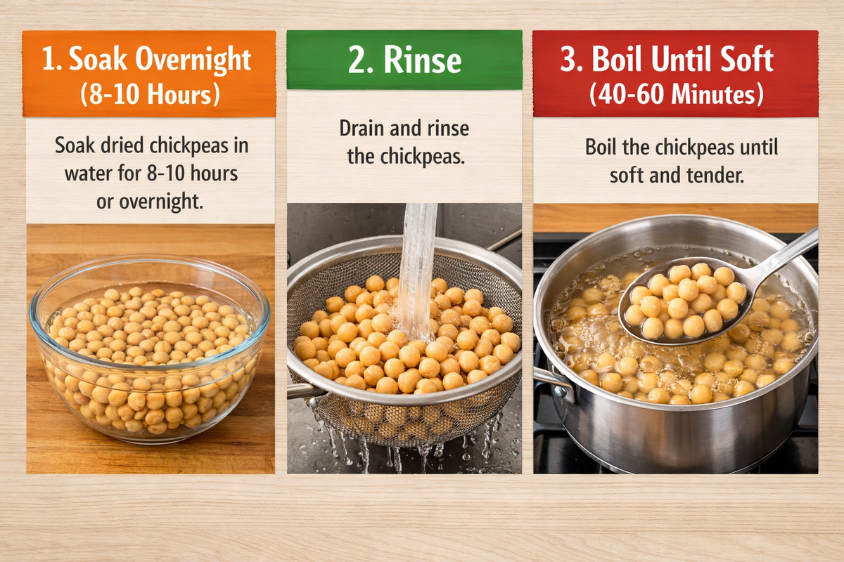 Подготовка нута