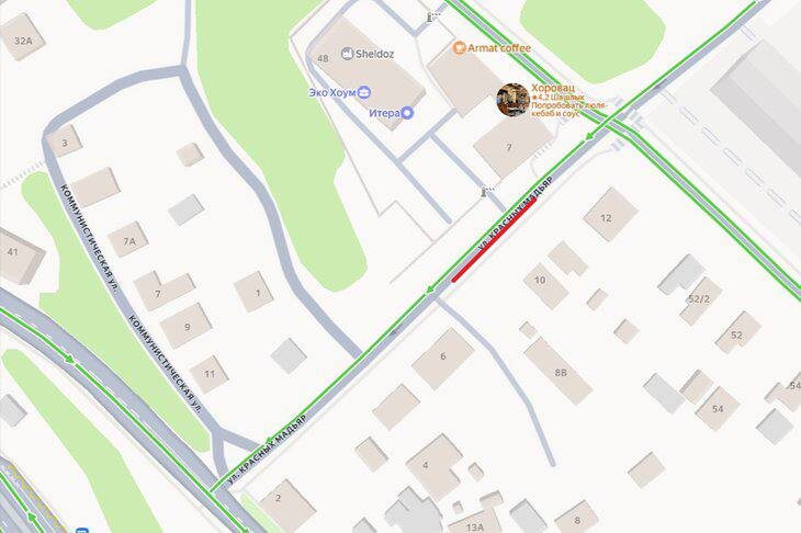 Какое-то время по улице Красных Мадьяр нельзя будет проехать