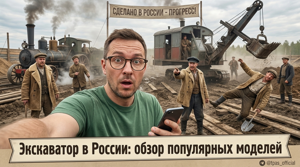    Обзор популярных экскаваторов в России, включая мини-версии и погрузчики admin