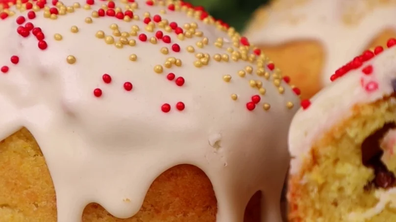 Творожный кулич — нежность в каждом кусочке.