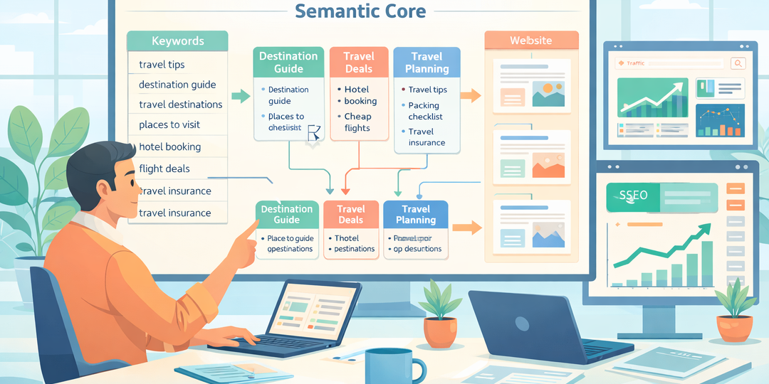 Как семантическое ядро влияет на рост трафика и что такое SEO-семантика