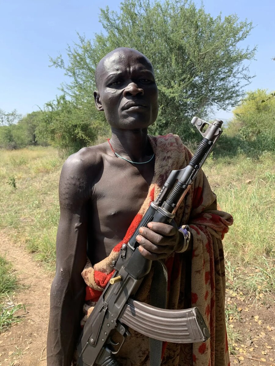 Мужчина  из племени мурси