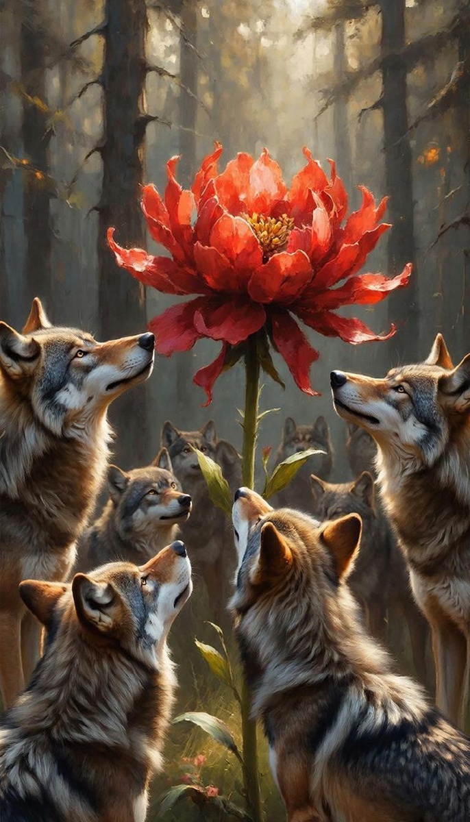 Цветочек аленький