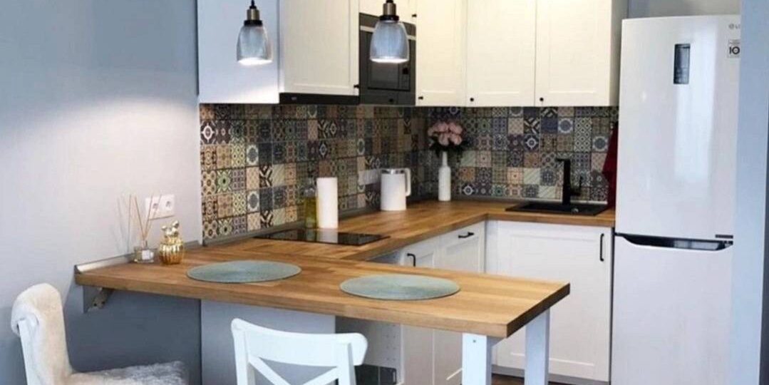 7 решений для маленькой кухни без тесноты