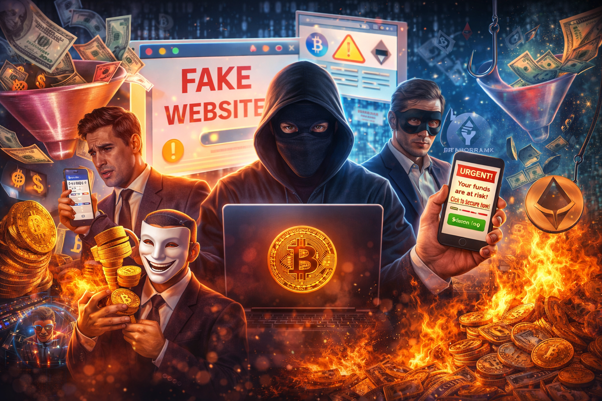 Мошенники в крипте: схемы, на которые попадаются чаще