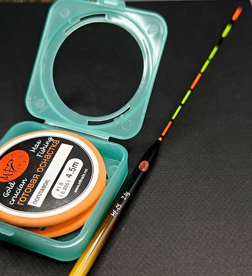 готовая оснастка Gold Crucian и новый поплавок