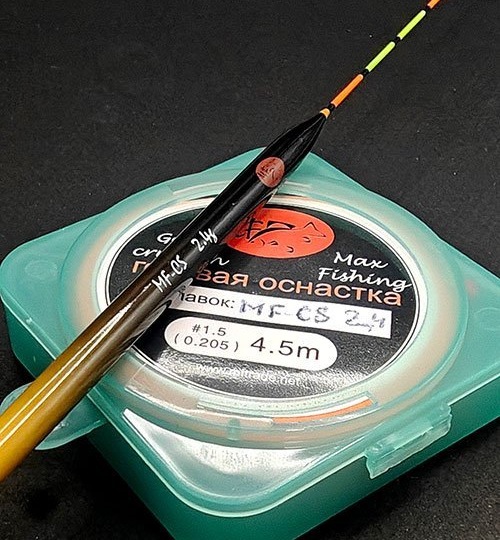Поплавок на карася MF-CS 2.4г. Сборка оснастки
