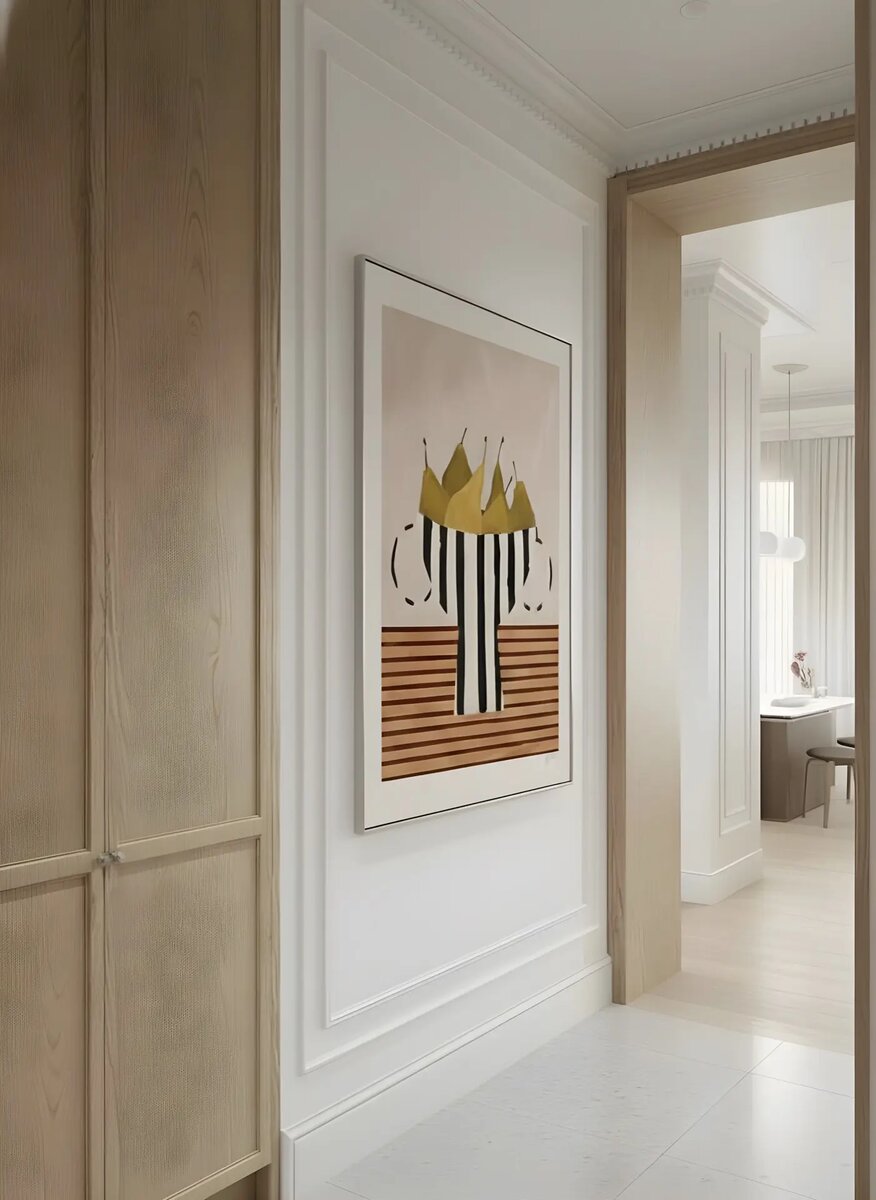 завершение плинтуса "конверт"