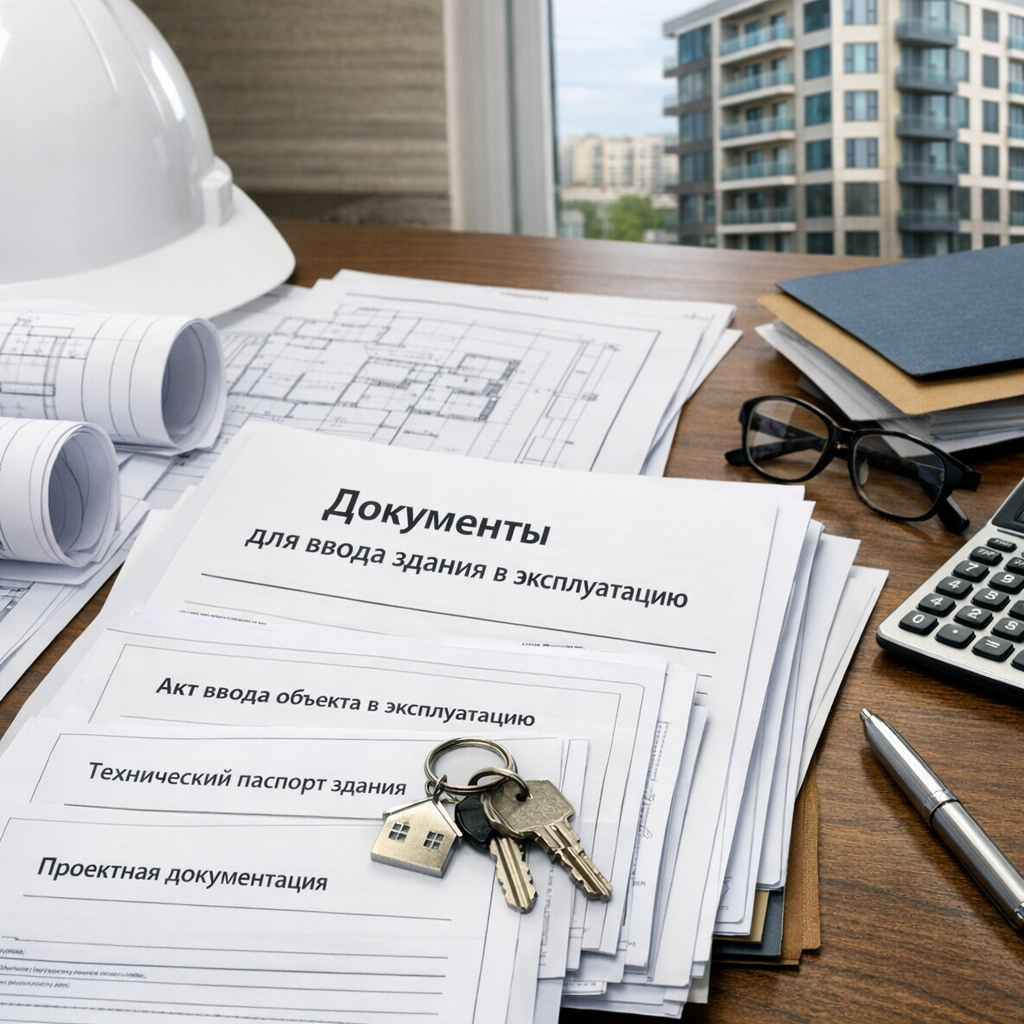 Ввод зданияв эксплуатацию 