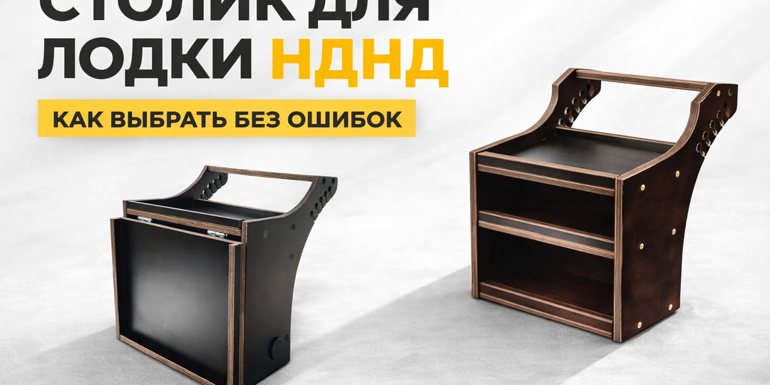 Какой столик выбрать для лодки НДНД: дешевый, удобный или сразу нормальный