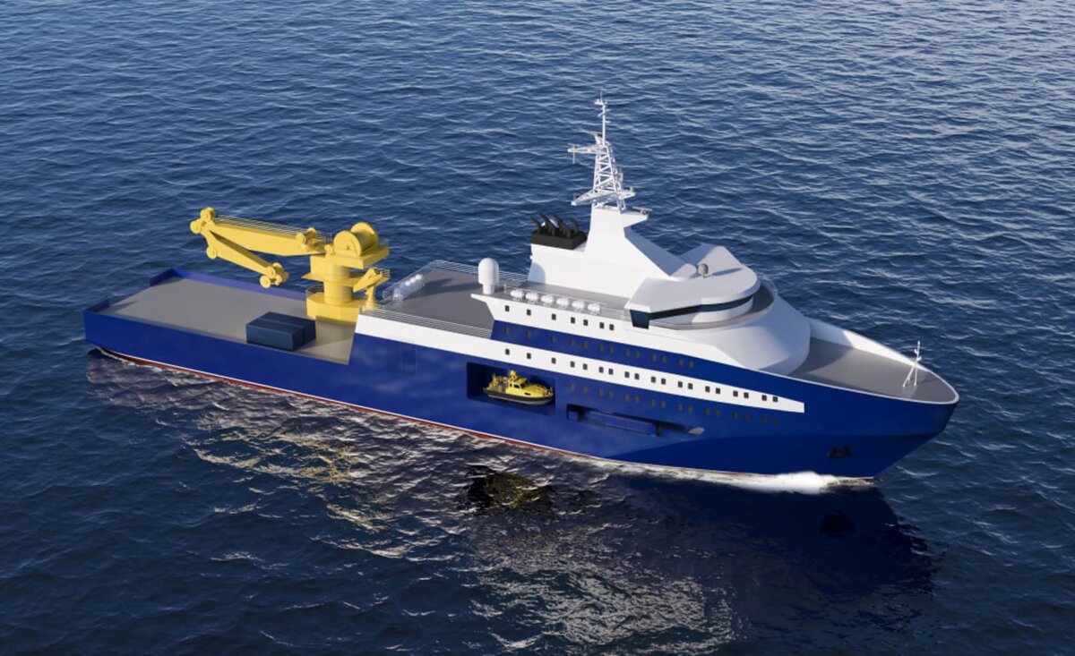     Проект судна для ПТР