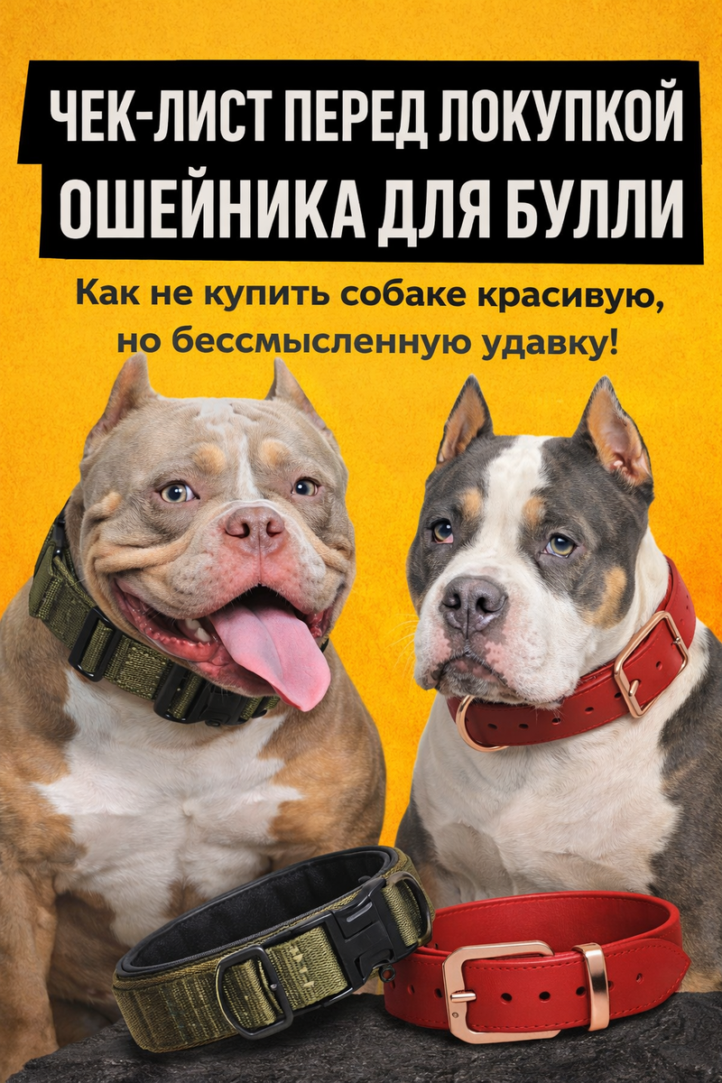 Американский булли Лейла и булли Декстер в коллаже канала "Американский булли: Все по делу"