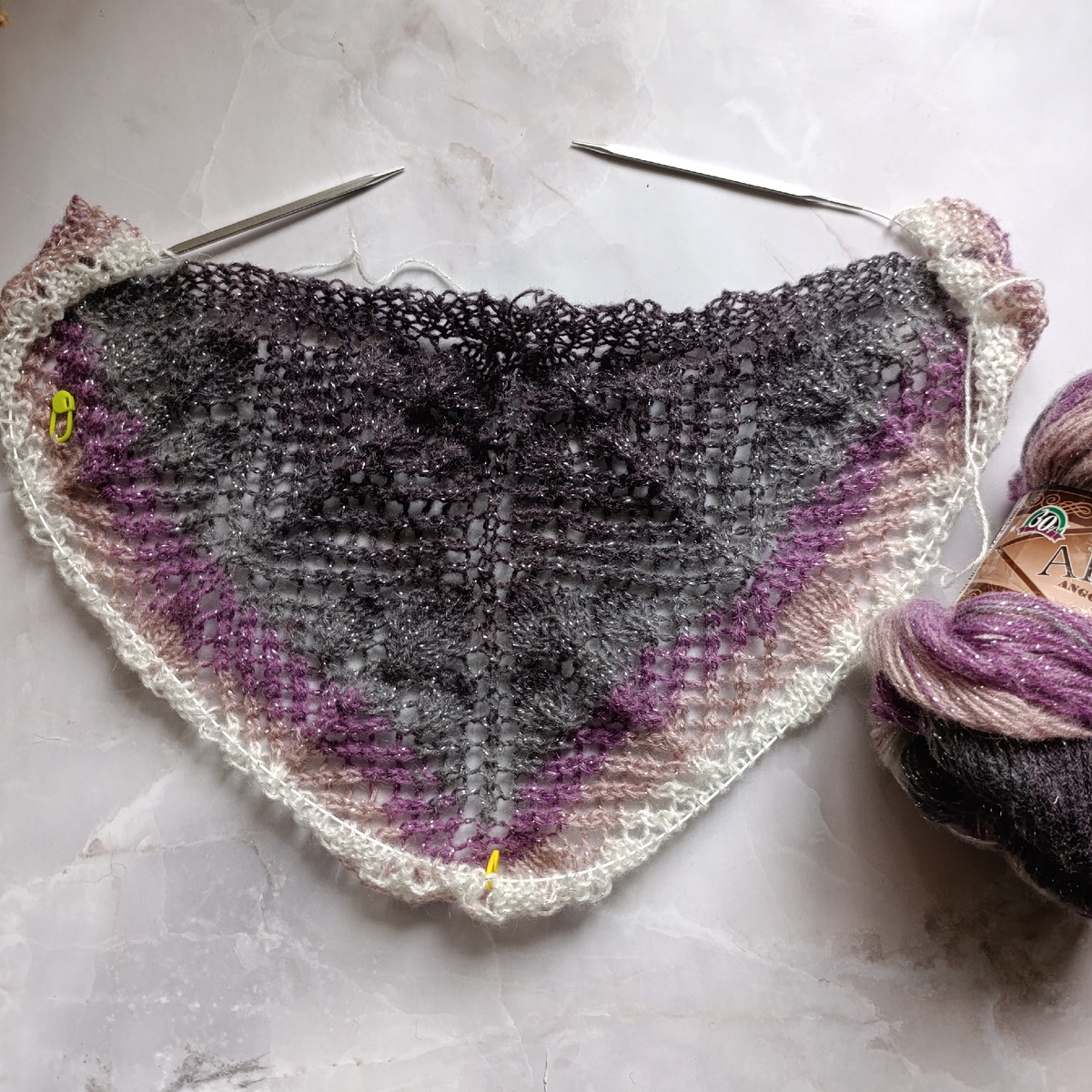 Шаль Витражи.