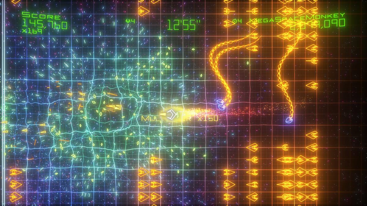 Быстрая, неистовая и невероятно стильная… Geometry Wars: Retro Evolved.