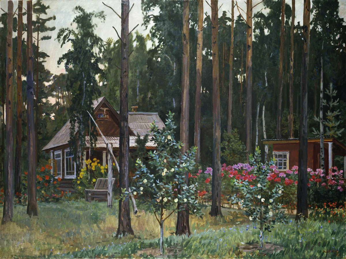              Дейнека  Вечер на даче  1952