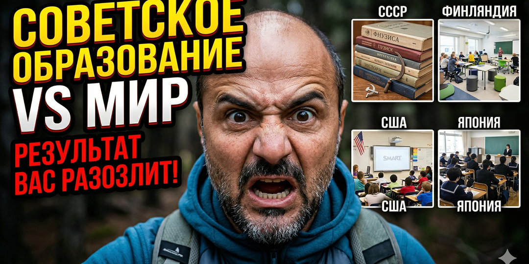 Я сравнил советское образование с финским, американским и японским. Результат вас разозлит