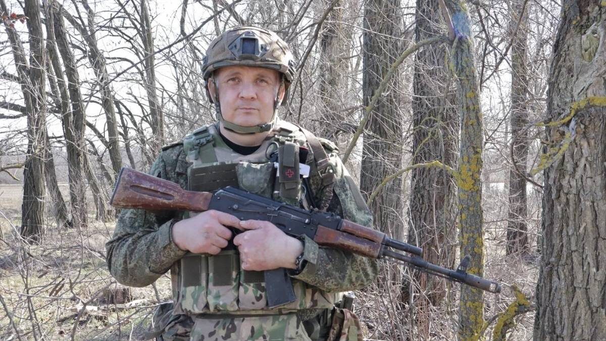    Участник спецоперации, командир штурмовой бригады с позывным «Мелкий» / Фото: Арсений Козырев