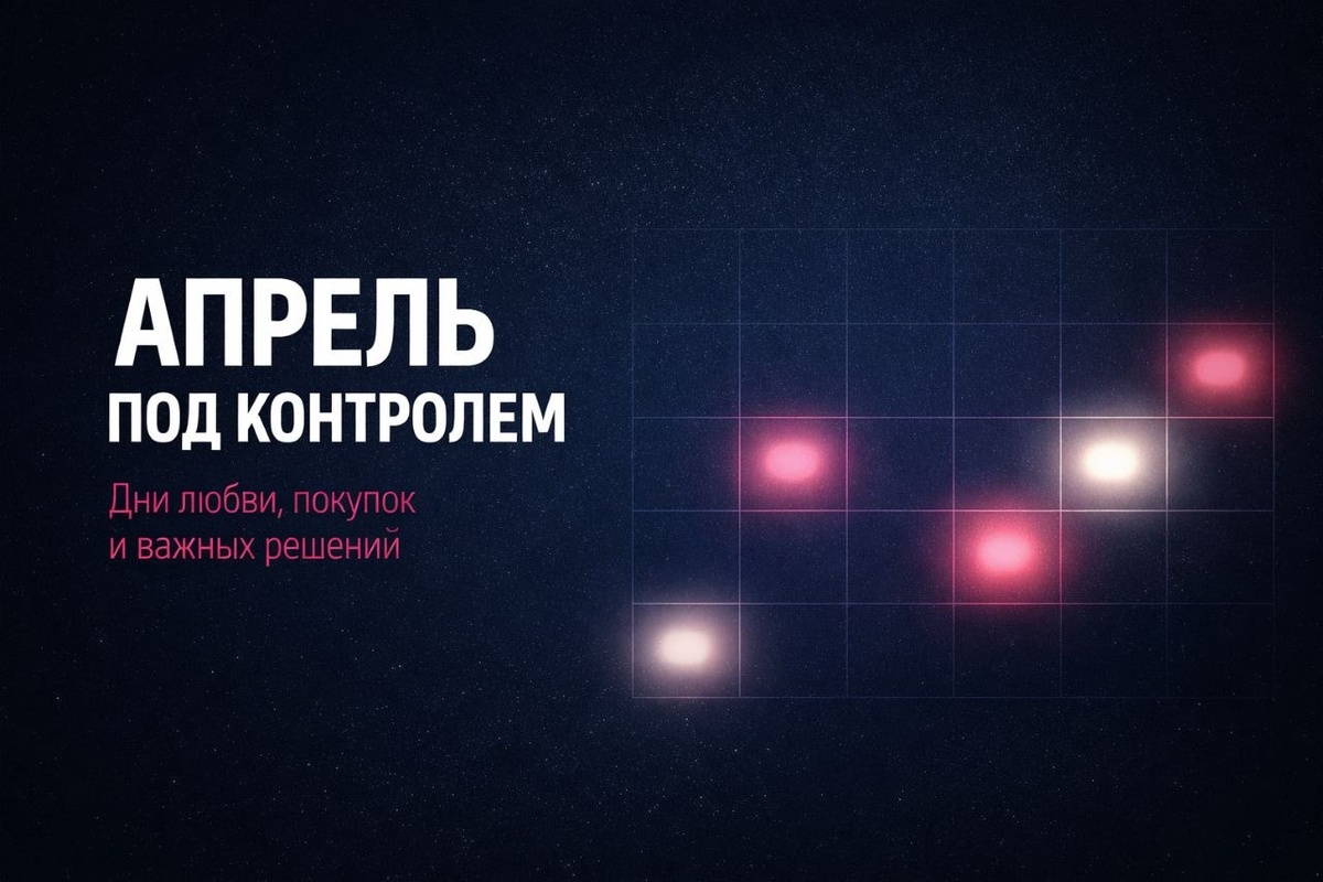 лунный календарь покупок, свиданий и аварийных дней в апреле 2026, гороскоп апрель 2026