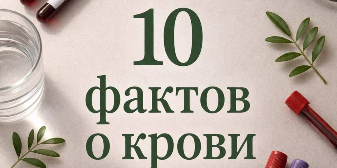 10 фактов о крови, которые вас удивят