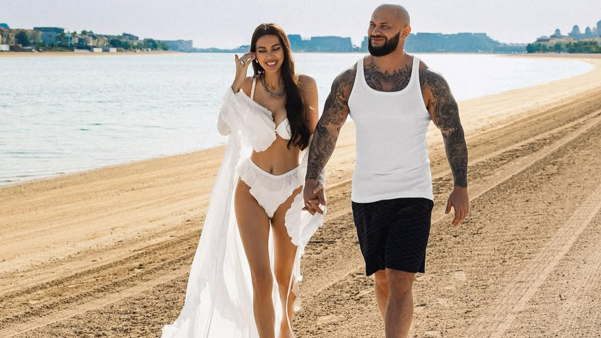    Джиган и Оксана Самойлова. Фото: Инстаграм (запрещён в РФ) @samoylovaoxana