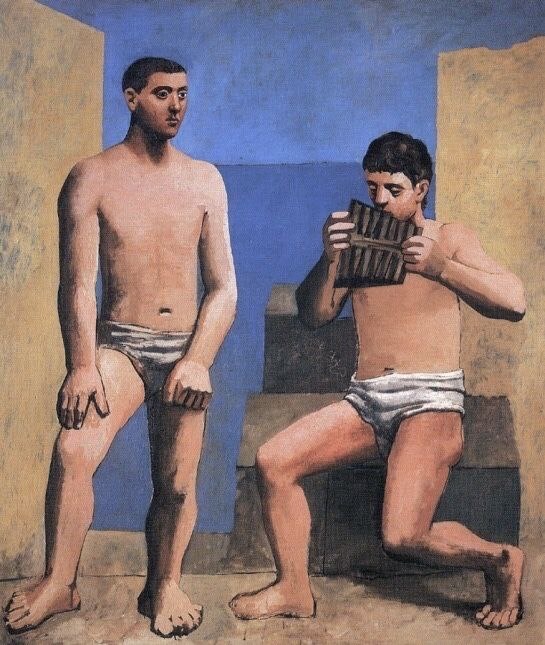 Пабло Пикассо. «Флейта Пана» (1923). Музей Пикассо, Париж.