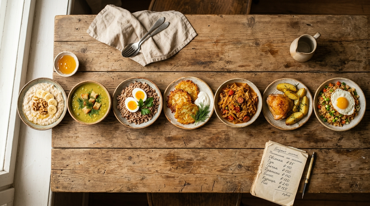 На пятый день я хотела плакать. На седьмой — гордилась. 600 ₽ в день на четверых