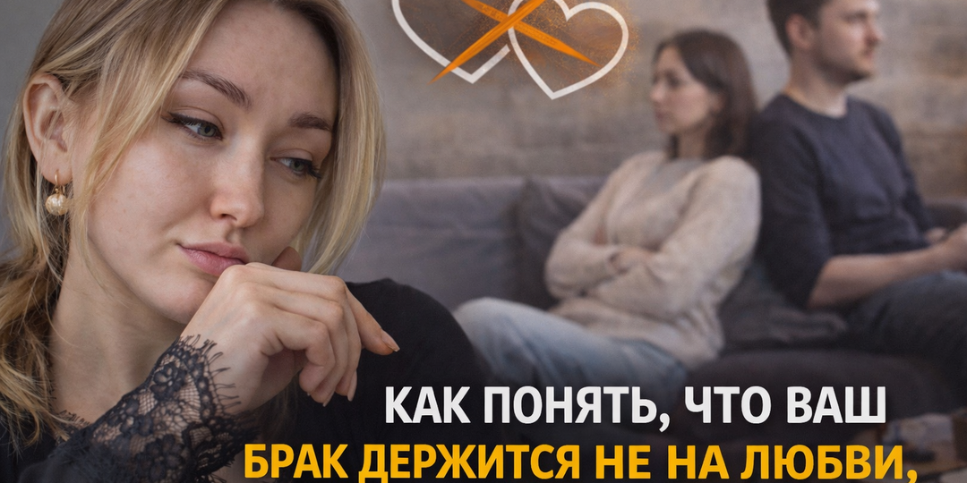 Как понять, что ваш брак держится не на любви, а на привычке