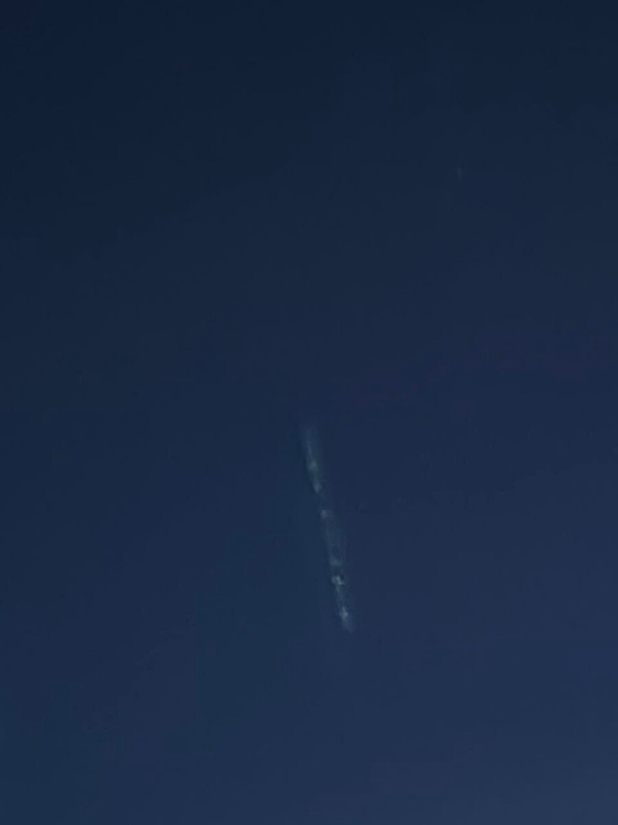    Огни над Бийском. Источник: "ЧП Бийск | Новости"