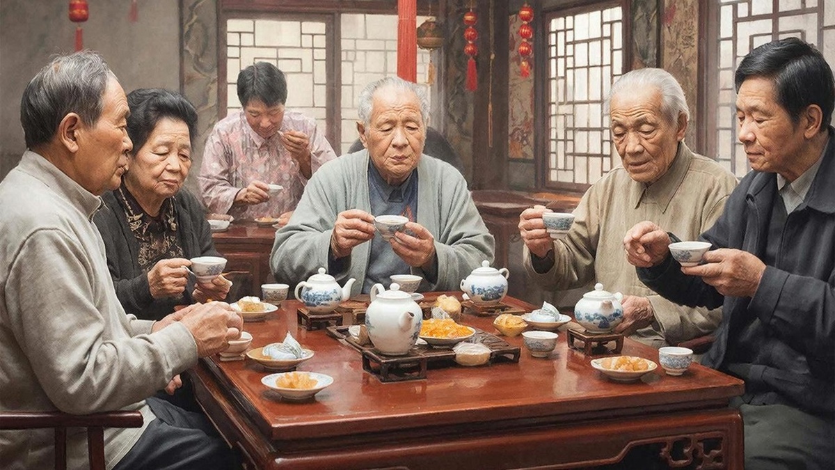 Традиции чаепития у пожилых людей в разных странах