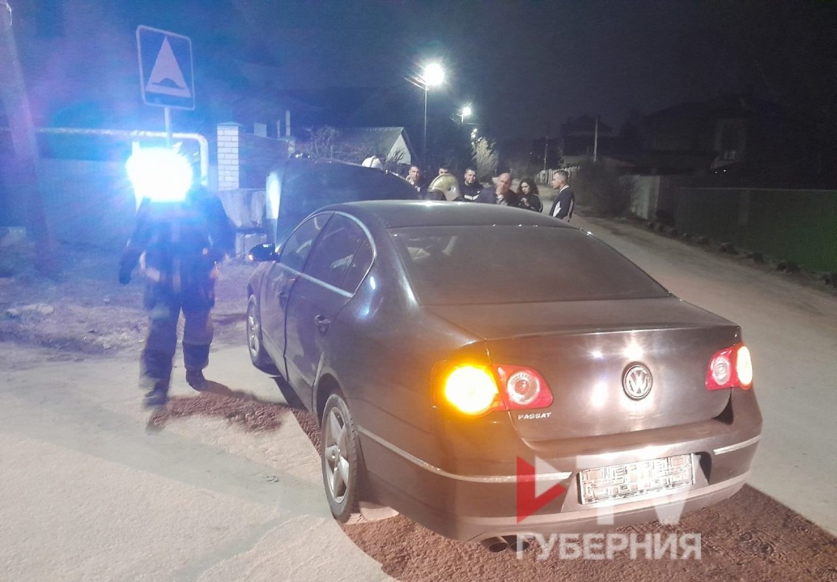     Фото с места ДТП предоставлено очевидцем