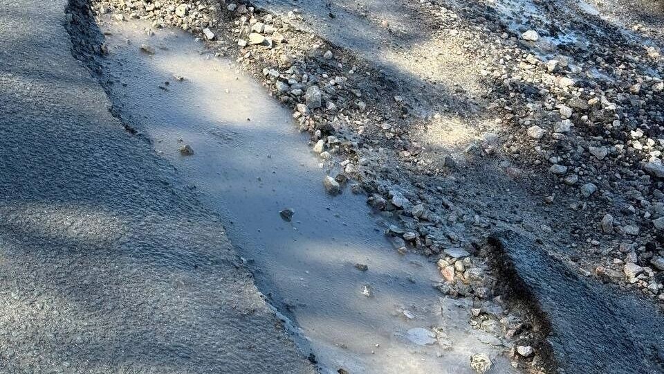    Асфальт сошел вместе со снегом   atas.info