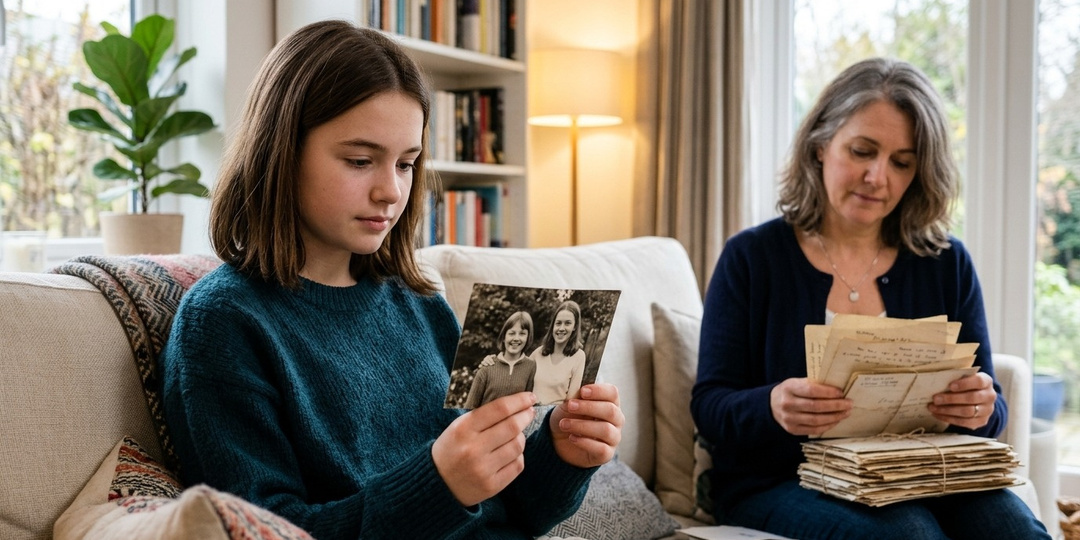 «Это твоя сестра?» - спросила дочь, увидев фото. Нет. Она - вторая жена моего отца