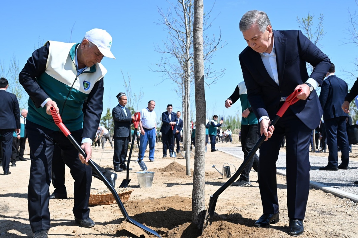 © пресс-служба президента Узбекистана.
