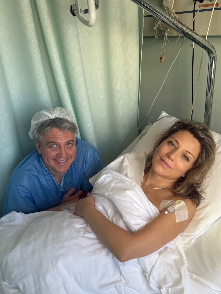 Денис Матросов с женой Оксаной