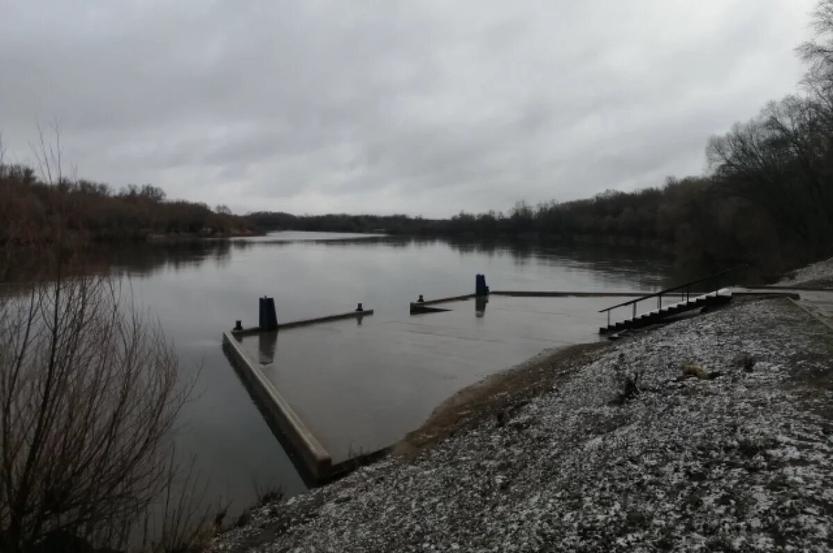    Уровень воды в реках Рязанской области значительно увеличился к утру