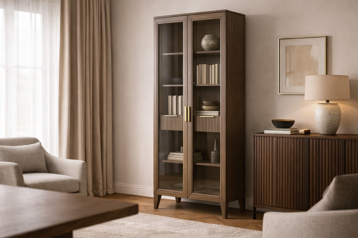 Витрина 2-х дверная Линии
Артикул: SHC(HP)-LN-2DR