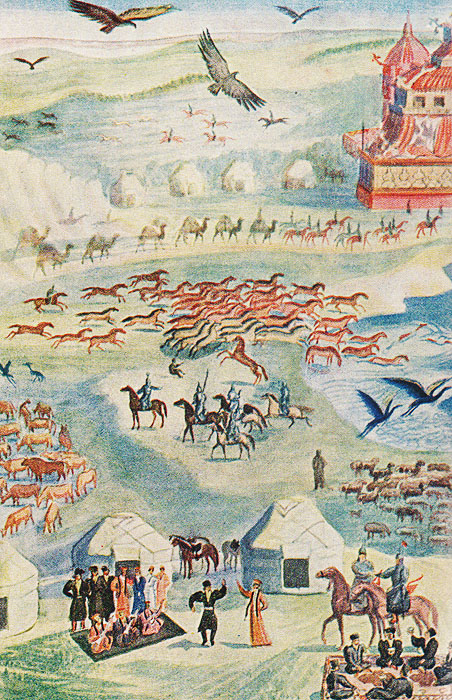 ДЖАНГАР, худ. Владимир Андреевич Фаворский, 1940