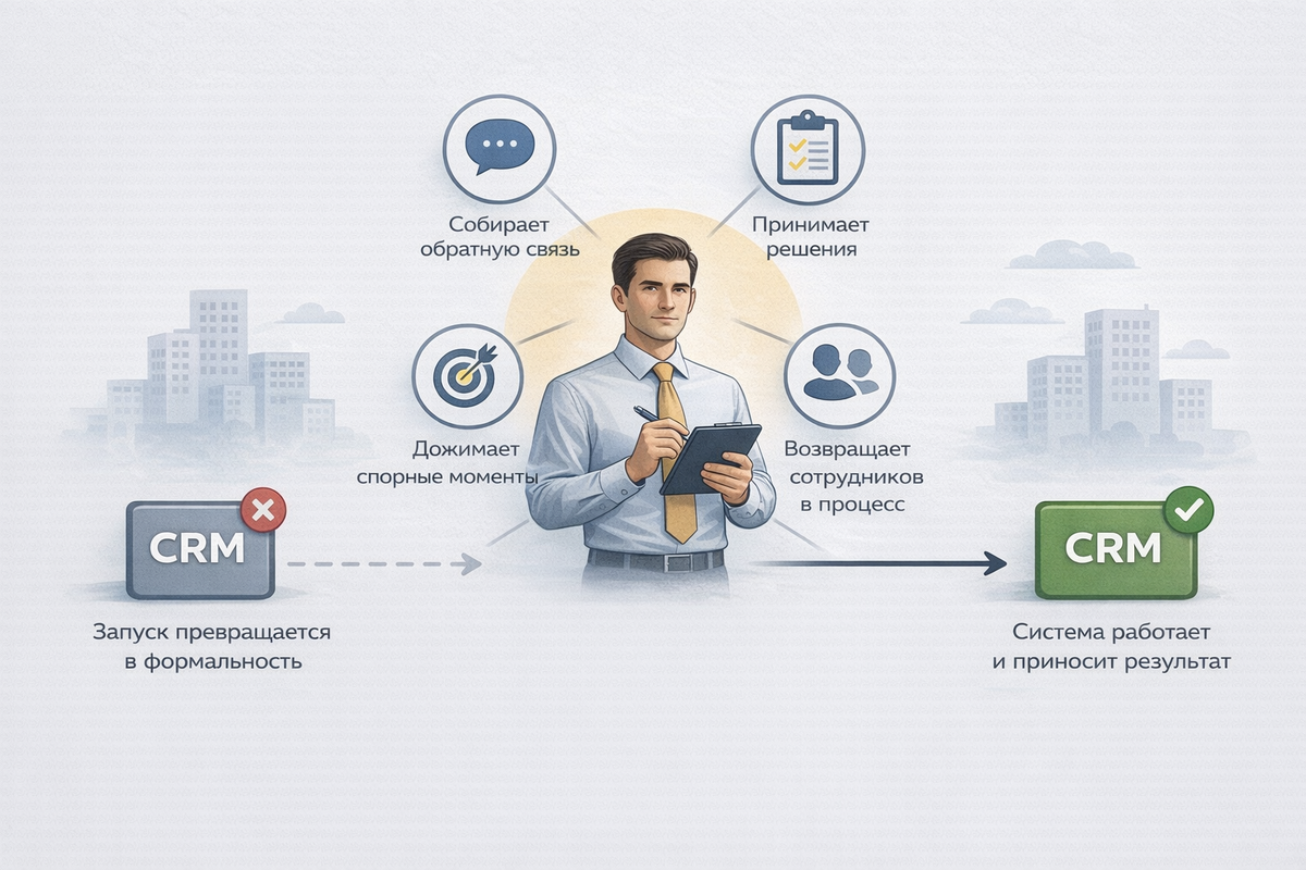 Как CRM сделать работающим инструментом