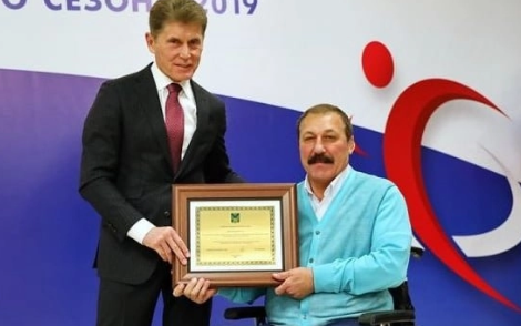 Алексеенков старший. Фото: министерство спорта Приморского края