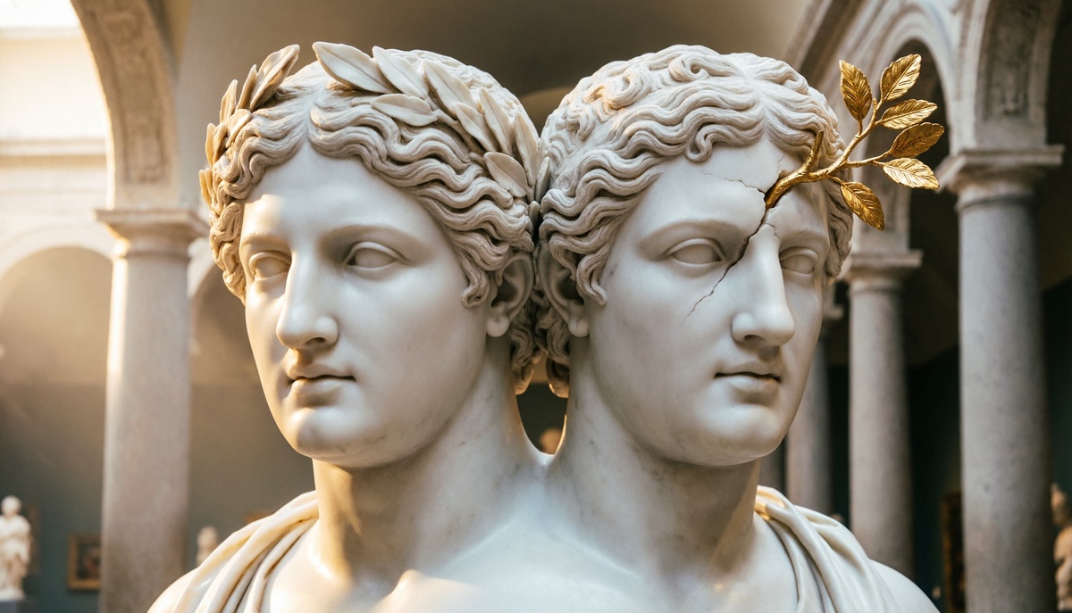 Двуликий Янус как метафора "двойных стандартов". ИИ 2026 год