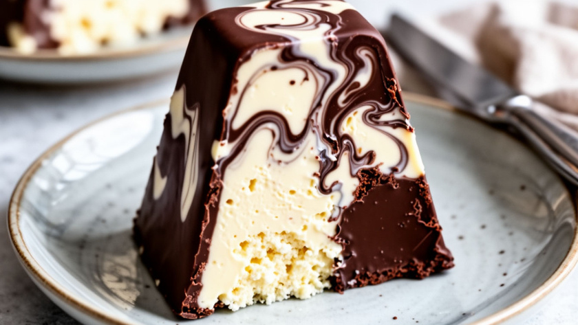 Творожная пасха «Три шоколада»: блюдо, от которого трудно оторваться