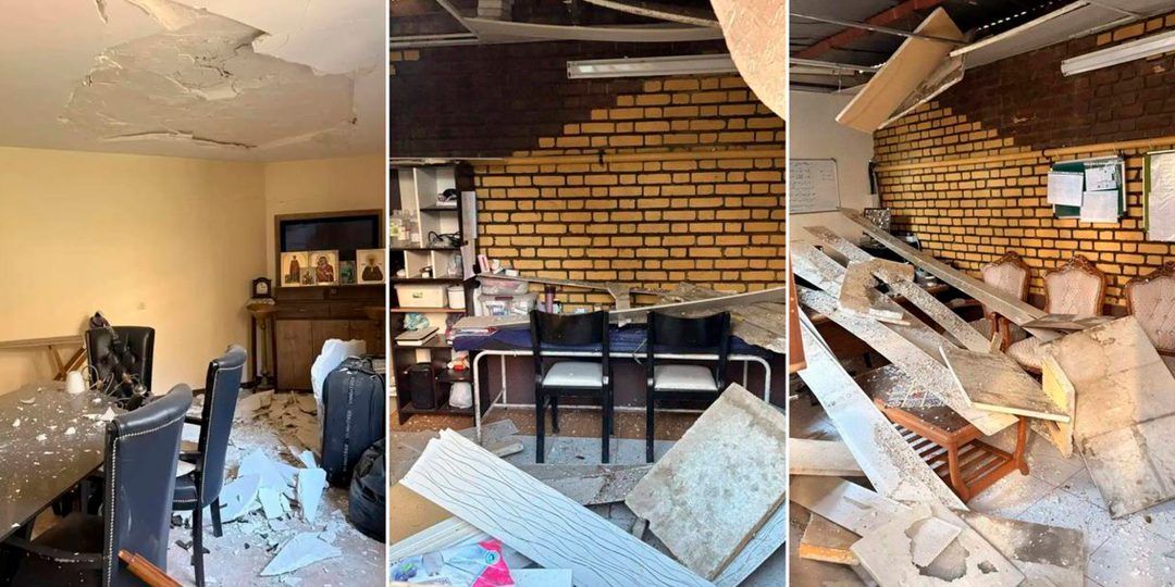 В Тегеране из-за обстрелов пострадал православный собор