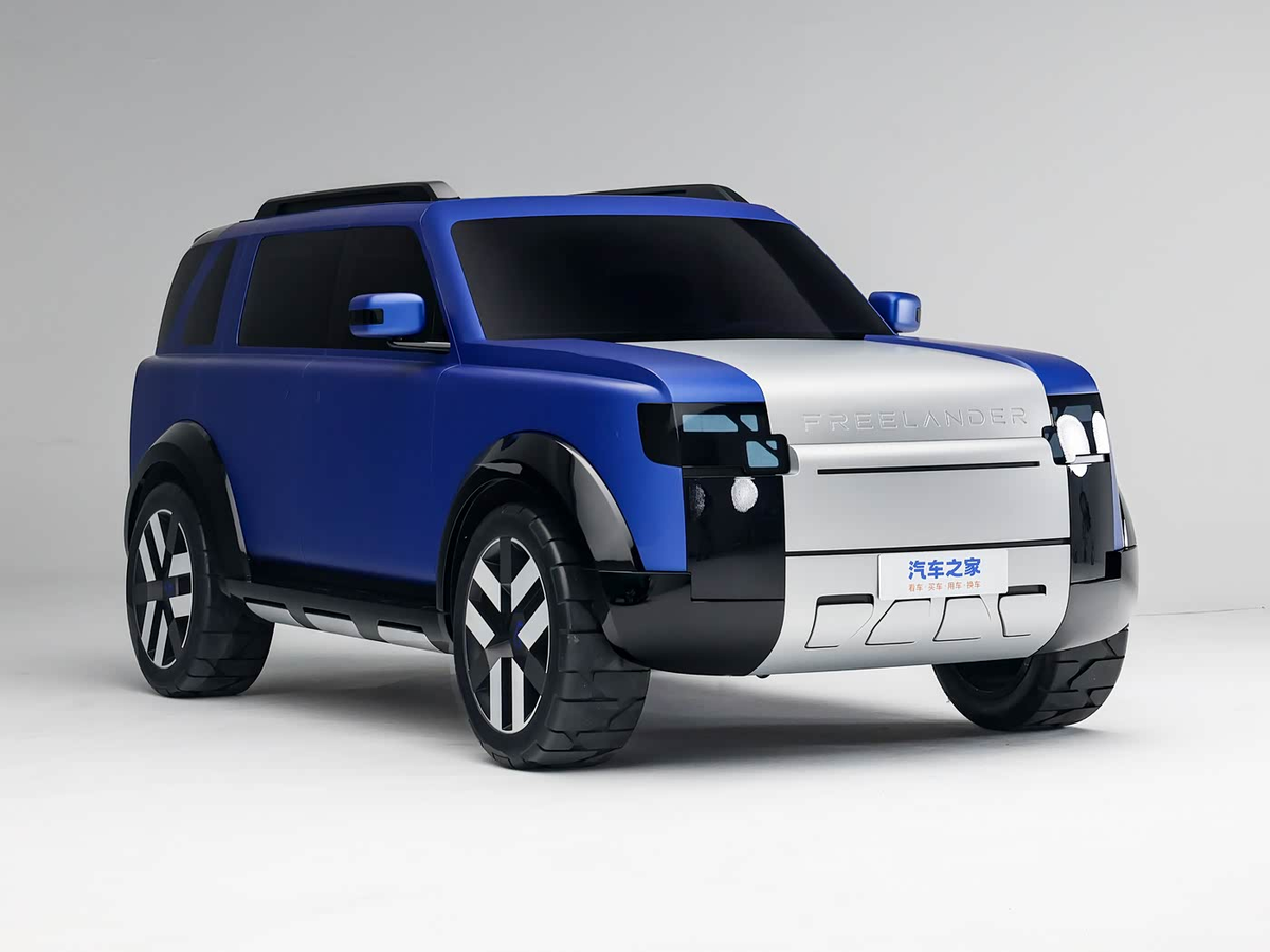 Новый Freelander представлен как концепт, но этот вариант подготовлен к серийному производству очень хорошо