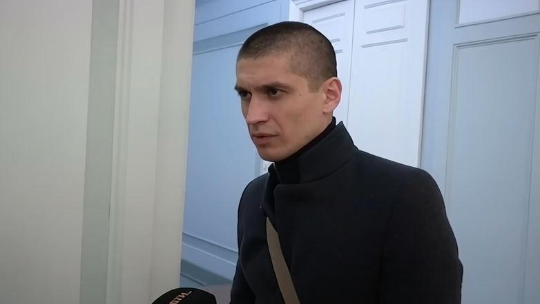 Николай Кукушкин. Кадр из зала суда после оправдательного приговора. Открытые источники.