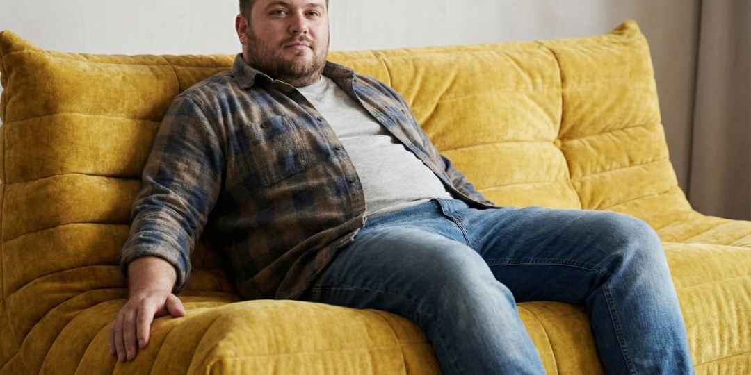 Диван для людей с большим весом: как продлить срок службы