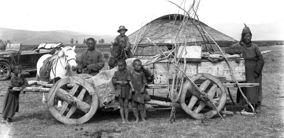 Где монголы брали в степи дерево для изготовления луков и стрел?