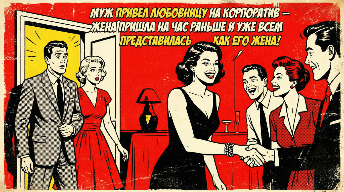 Чемодан я поставлю у двери». Последние слова жены на корпоративе мужа