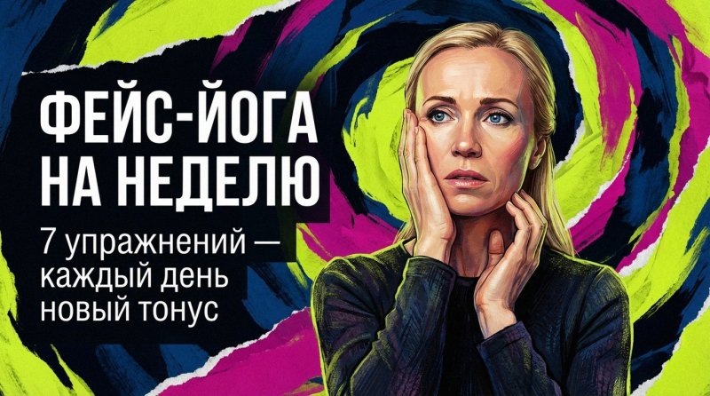 Фейс йога 7 упражнений на каждый день