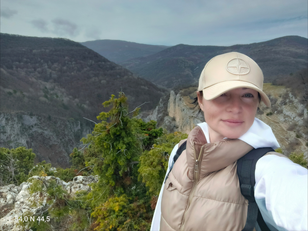 Вид на каньон с обзорной площадки